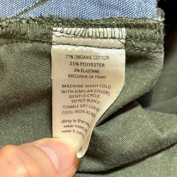 Toad&Co Women's Green Denim Overalls - Picture 6 of 8